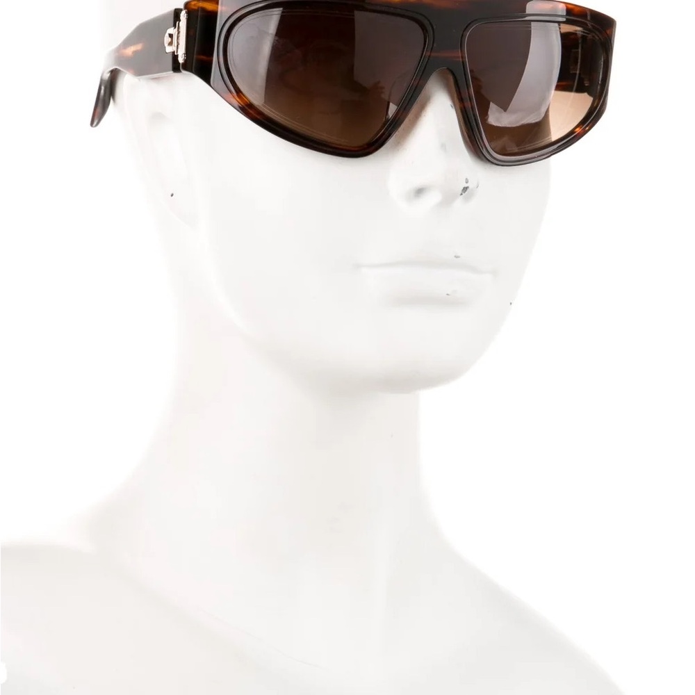Balmain Black and Gold Sunglasses Case